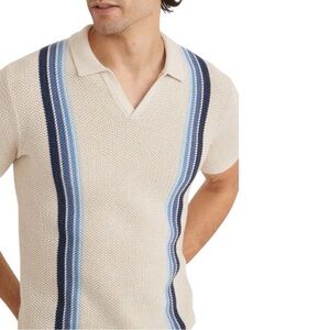 Marine Layer Conrad Sweater Polo Medium
